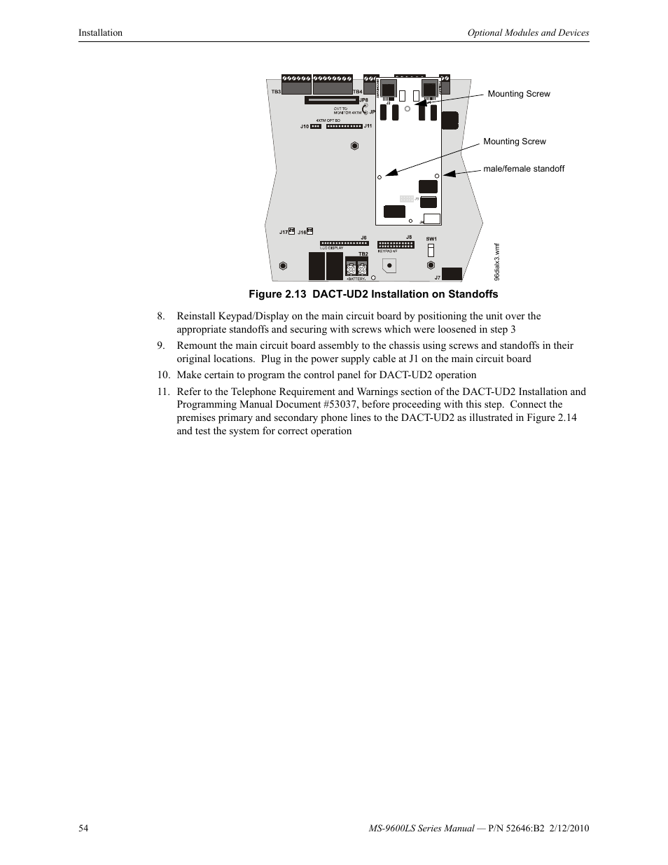 Fire-Lite MS-9600LSC Addressable Fire Alarm Control Panel User Manual | Page 54 / 208