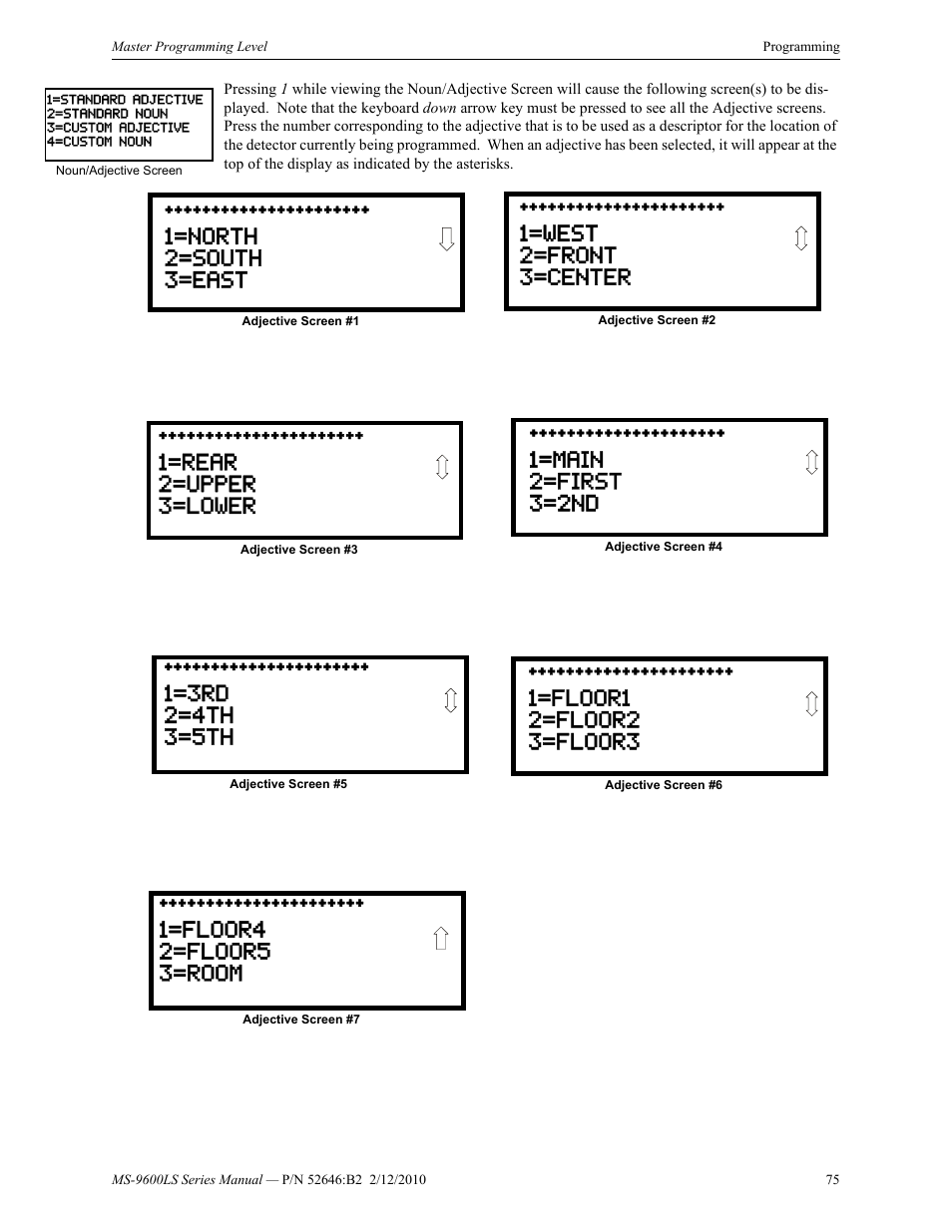 Fire-Lite MS-9600LSC Addressable Fire Alarm Control Panel User Manual | Page 75 / 208