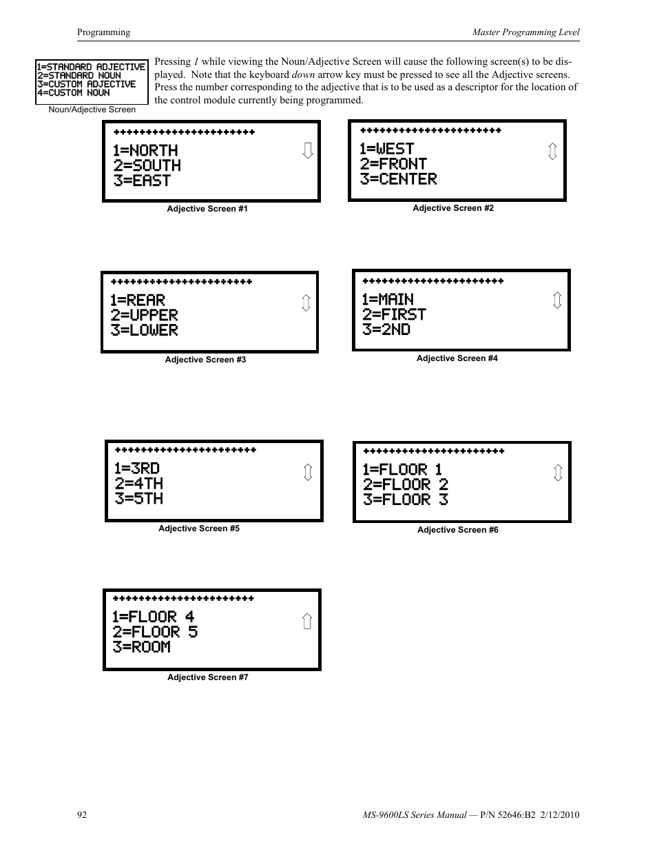 Fire-Lite MS-9600LSC Addressable Fire Alarm Control Panel User Manual | Page 92 / 208