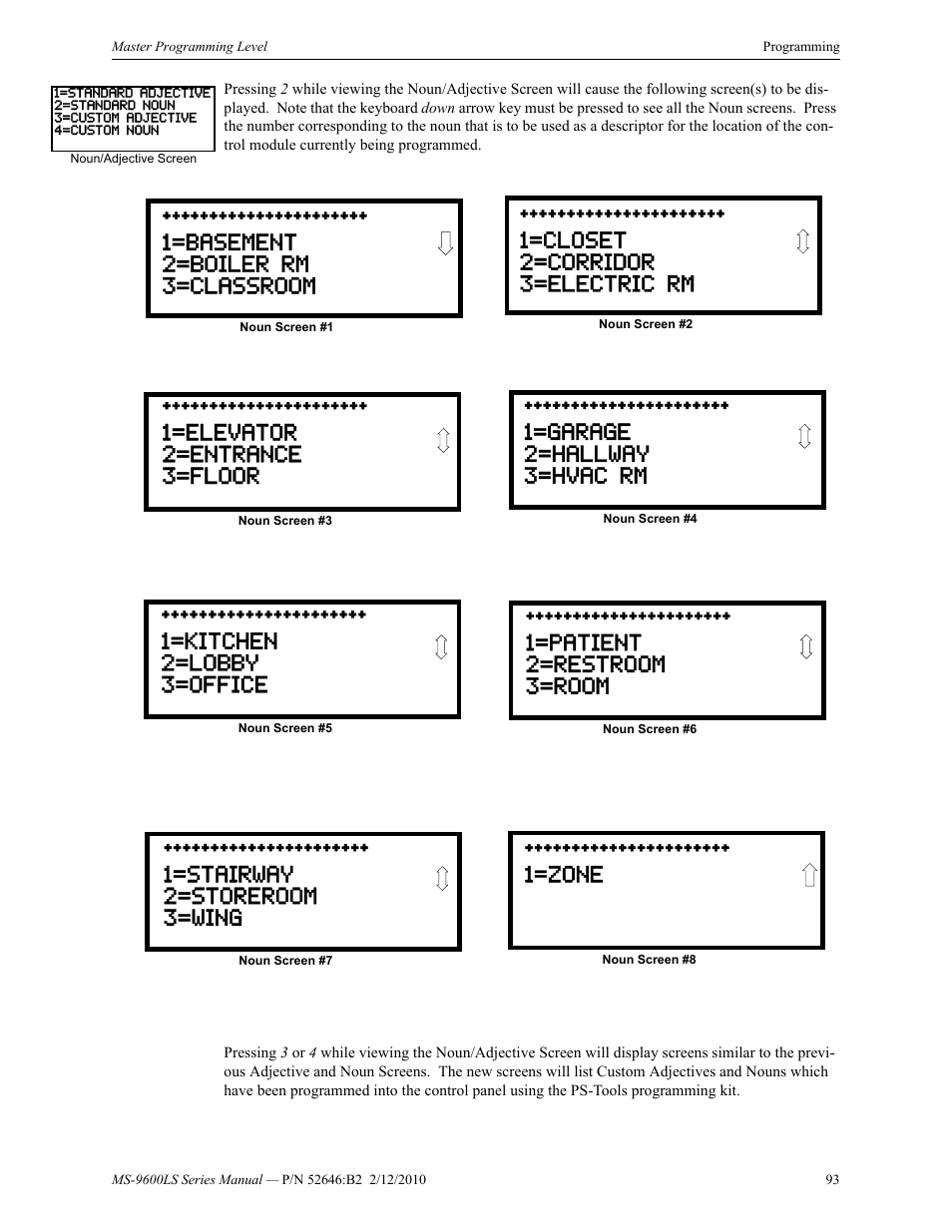 Fire-Lite MS-9600LSC Addressable Fire Alarm Control Panel User Manual | Page 93 / 208