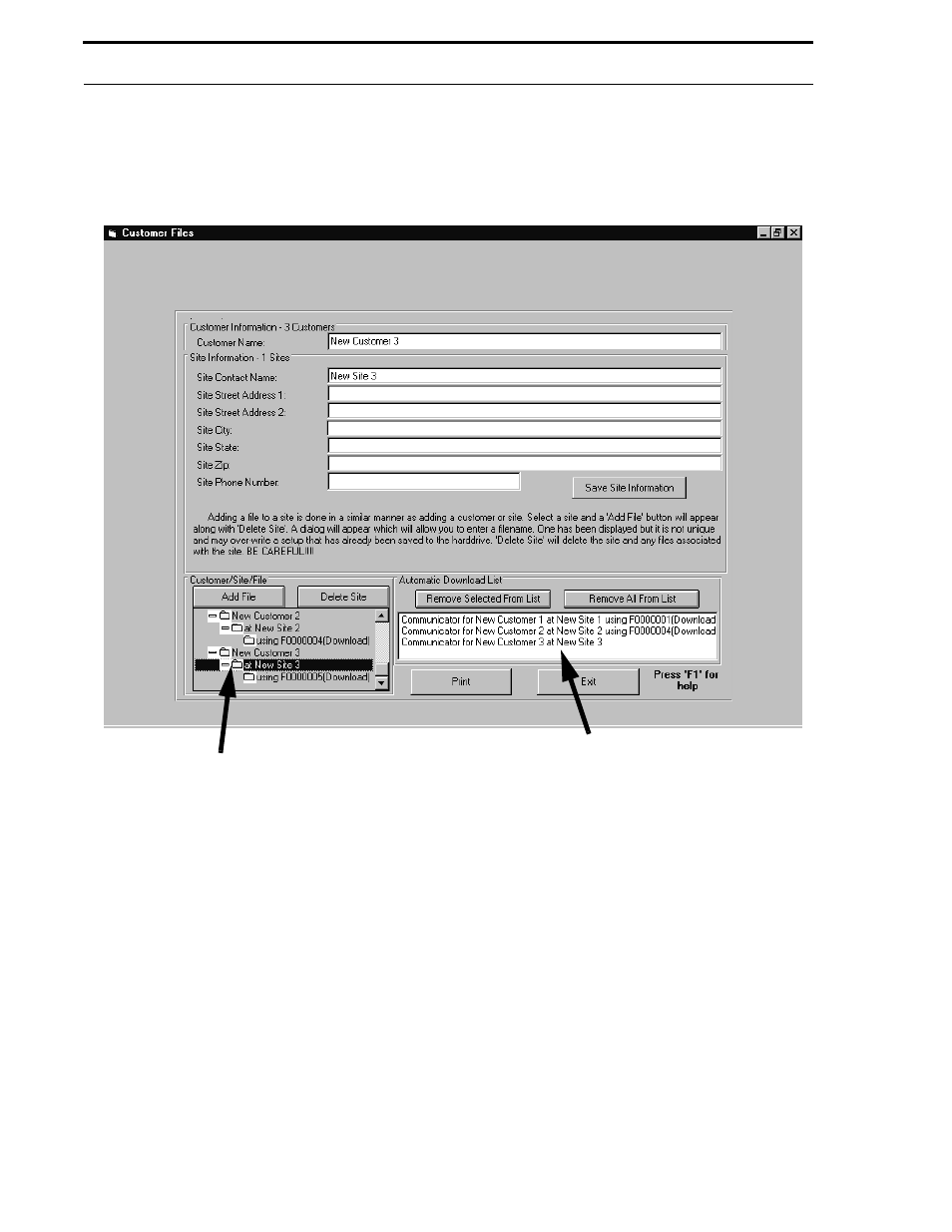 6 automatic download list, Figure 5-35: automatic download | Fire-Lite P K-411UD Windows-Based Off-Line Programming Utility User Manual | Page 43 / 68