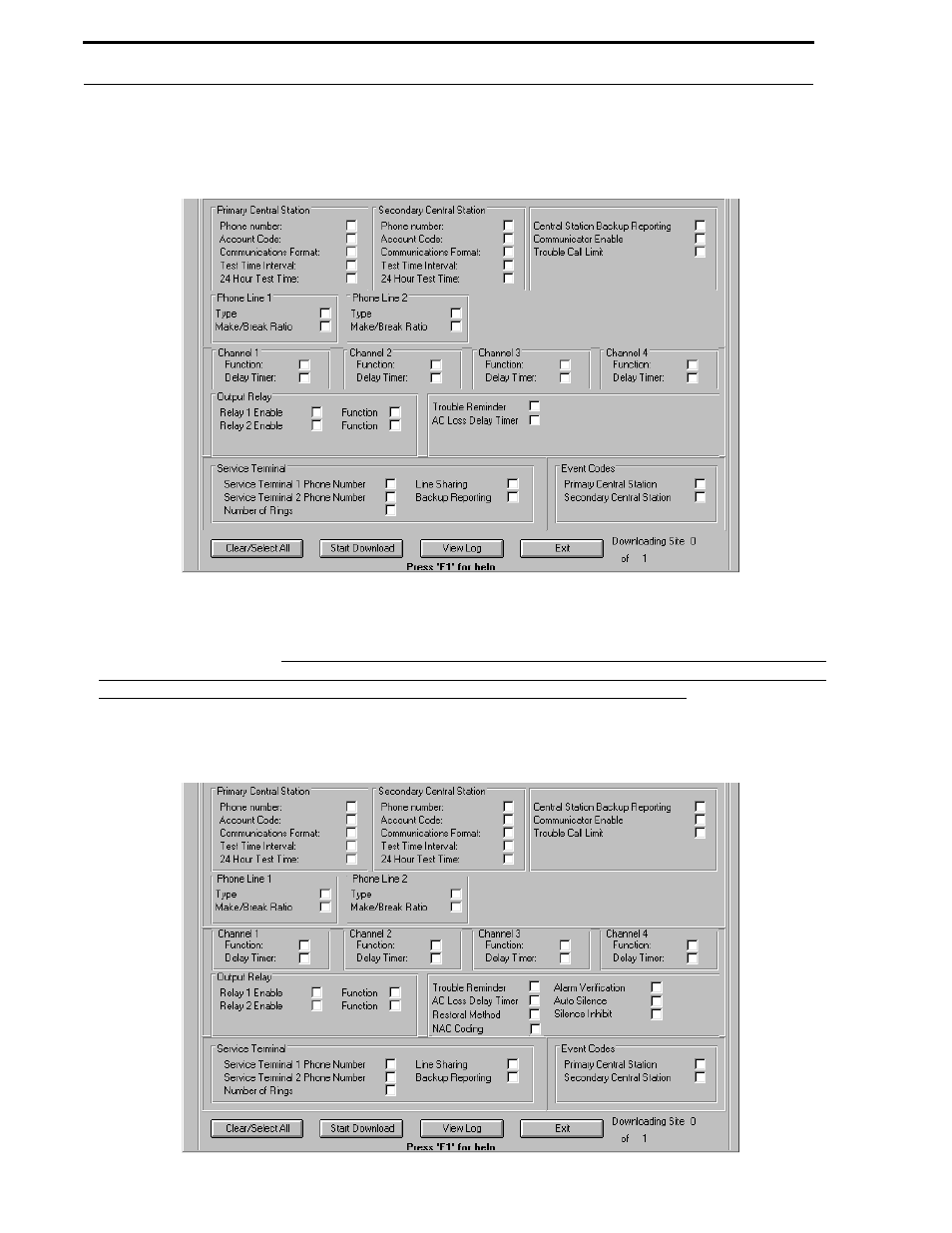 In figure 6, N in figure 6-1 | Fire-Lite P K-411UD Windows-Based Off-Line Programming Utility User Manual | Page 54 / 68