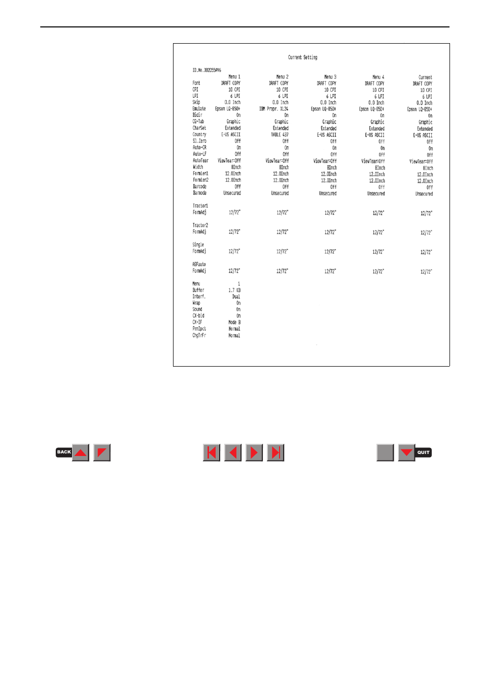 Menu settings (example) | Fire-Lite PRN-6 Reference-Manual User Manual | Page 28 / 107