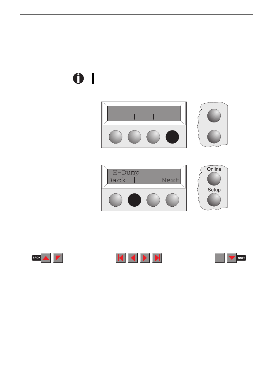 Interface test (hex-dump), Printout in hex-dump | Fire-Lite PRN-6 Reference-Manual User Manual | Page 56 / 107