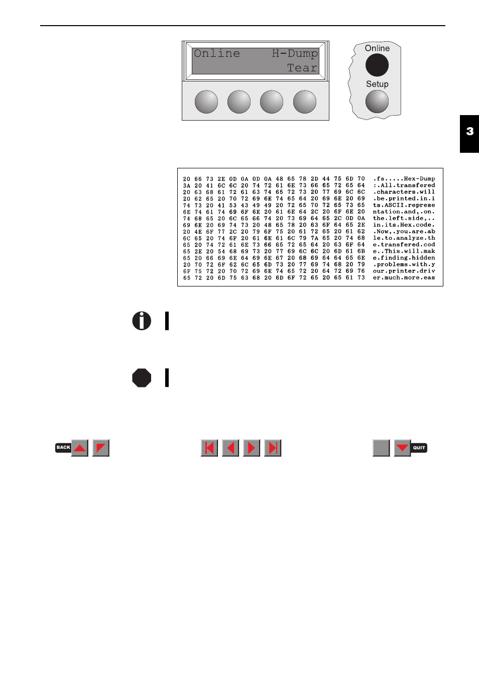 Terminating hex-dump | Fire-Lite PRN-6 Reference-Manual User Manual | Page 57 / 107