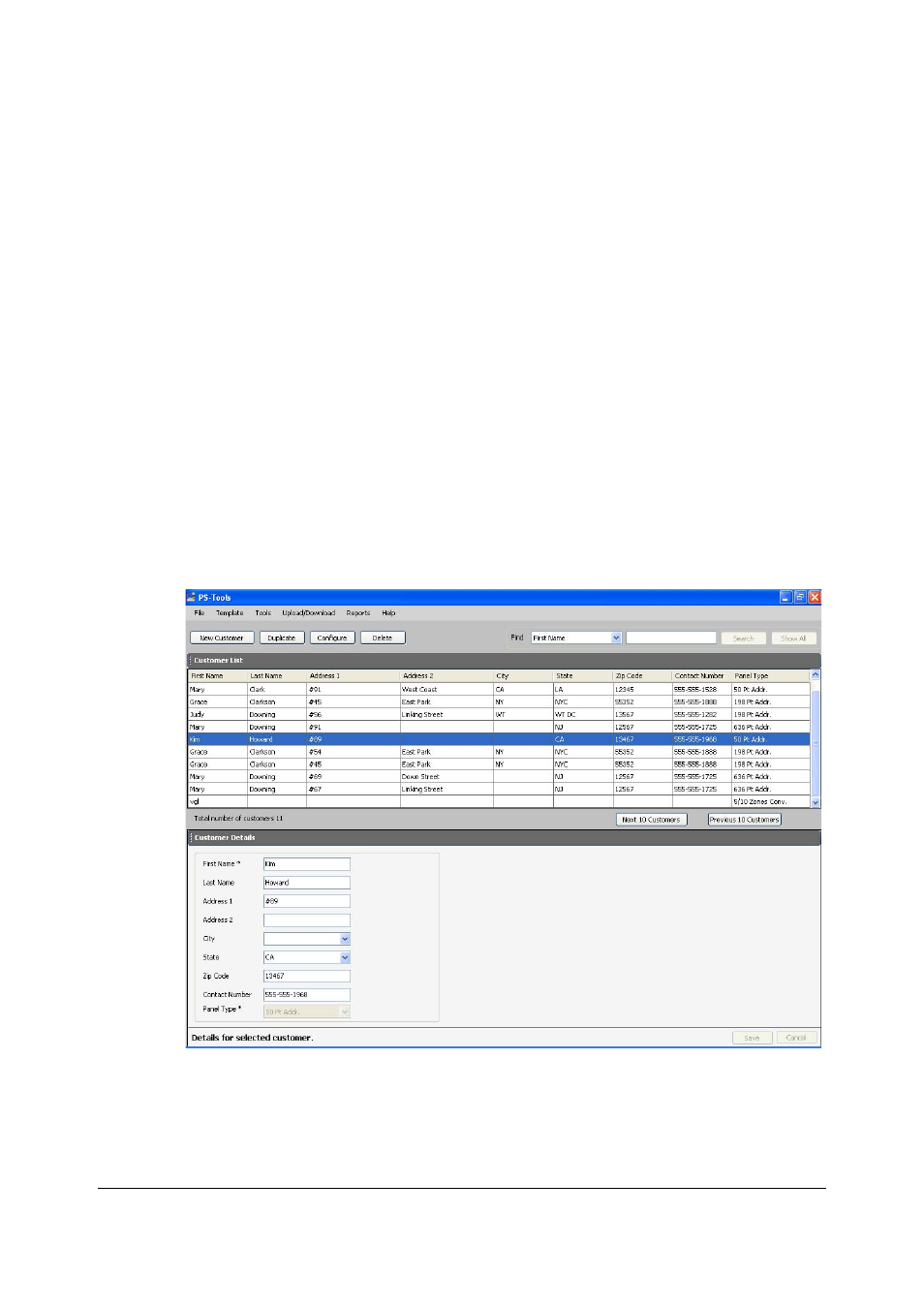 4 adding customers, Adding customers, 4adding customers | Fire-Lite PS Tools MS-9600 User Manual | Page 23 / 104