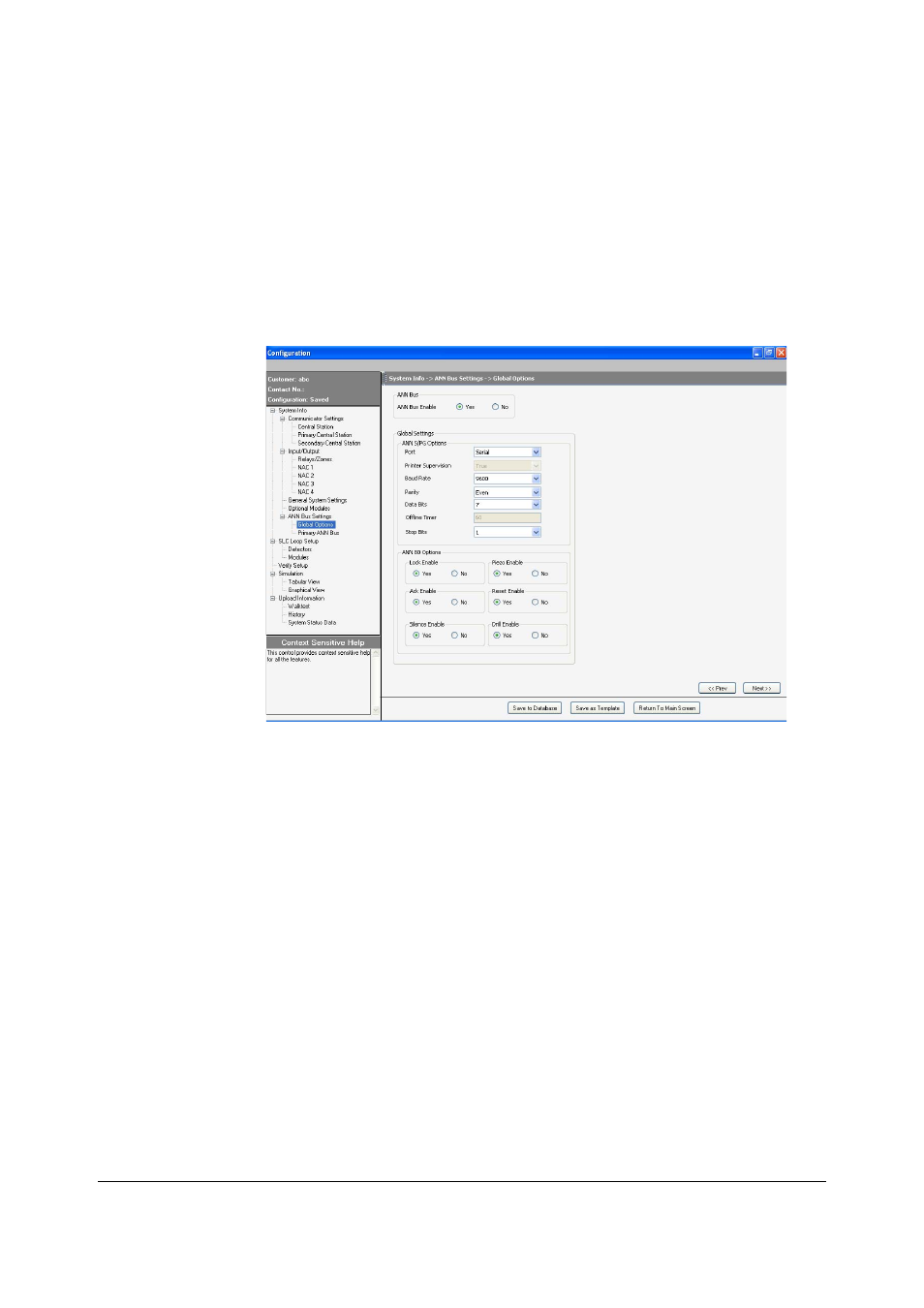 Configuring ann bus, Ann bus | Fire-Lite PS Tools MS-9600 User Manual | Page 44 / 104