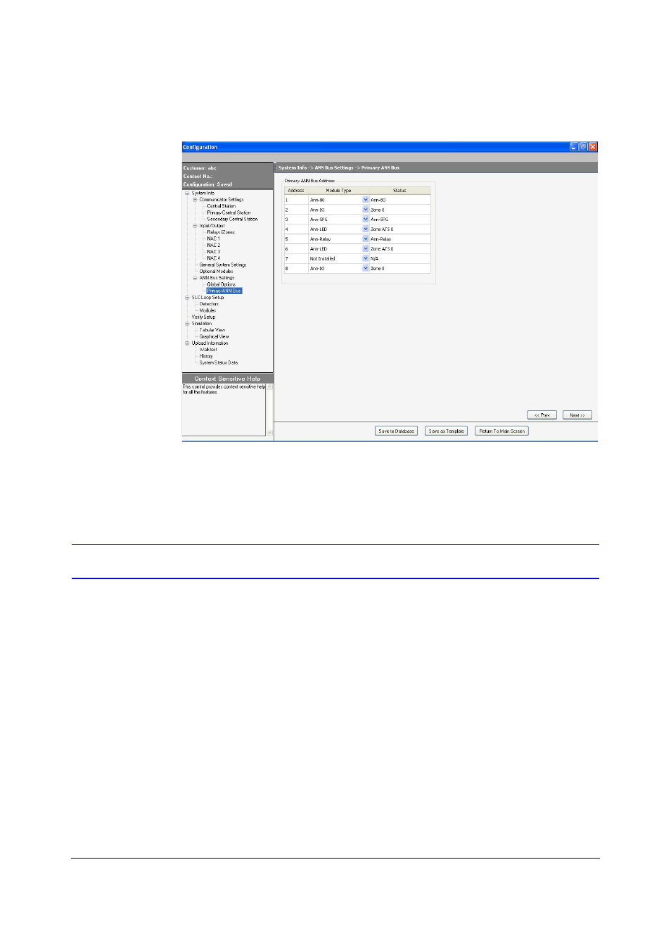 Slc loop setup, Setup (see | Fire-Lite PS Tools MS-9600 User Manual | Page 47 / 104