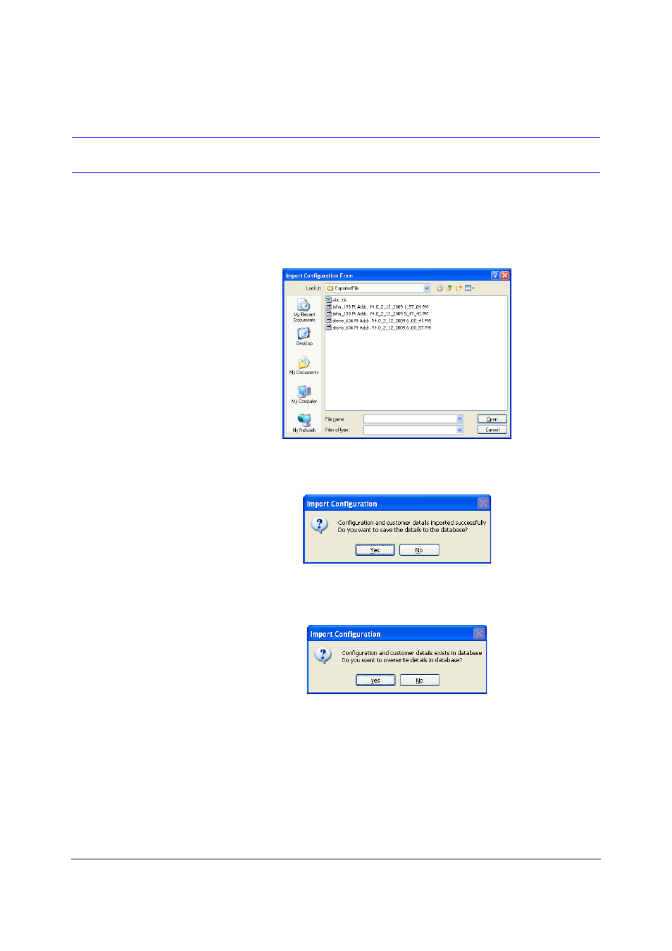 Importing configuration, 18 importing configuration | Fire-Lite PS Tools MS-9600 User Manual | Page 75 / 104