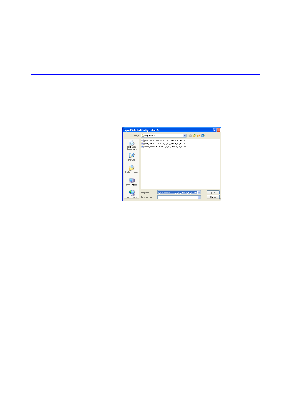 Exporting configuration, 20 exporting configuration | Fire-Lite PS Tools MS-9600 User Manual | Page 77 / 104
