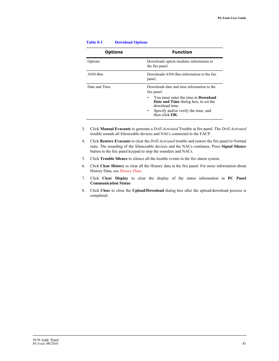 Fire-Lite PS-Tools MS-9050 User Manual | Page 87 / 101