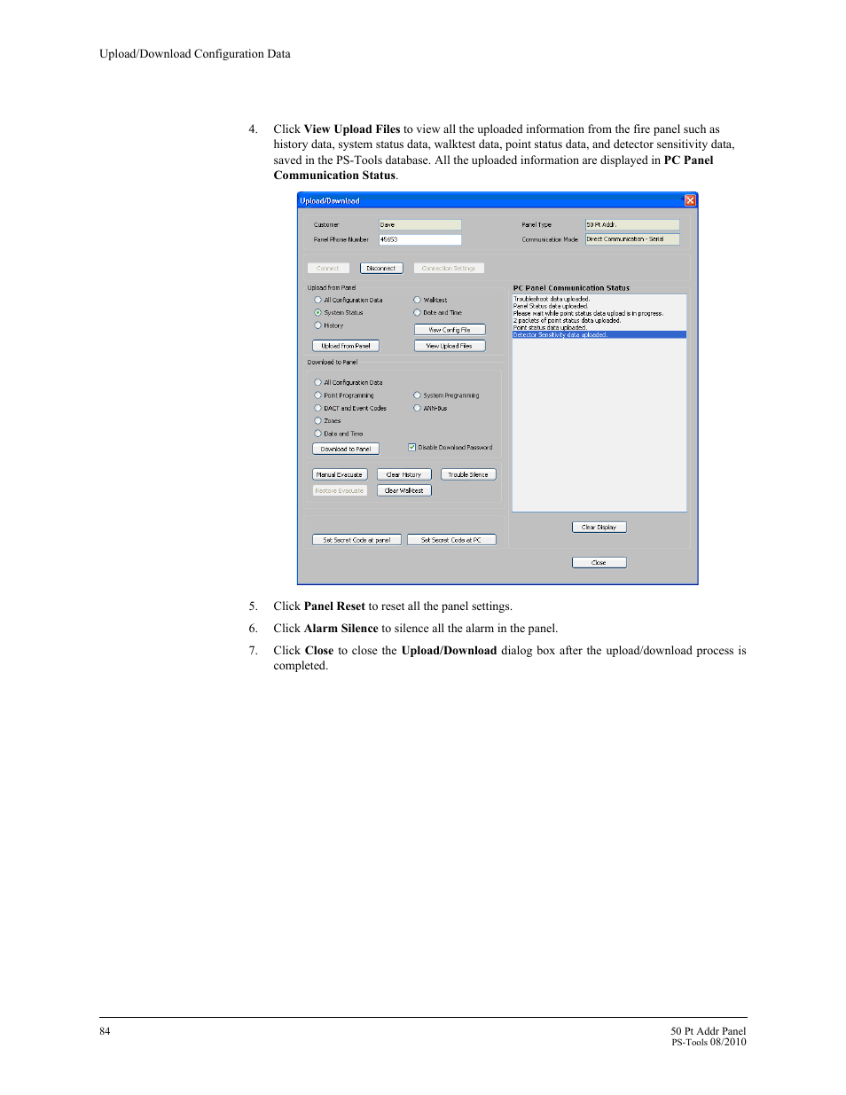 Fire-Lite PS-Tools MS-9050 User Manual | Page 90 / 101