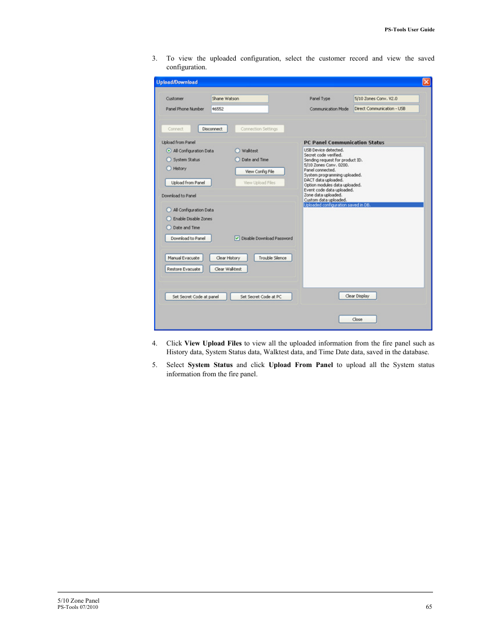 Fire-Lite PS-Tools 5UD/10UD User Manual | Page 74 / 92