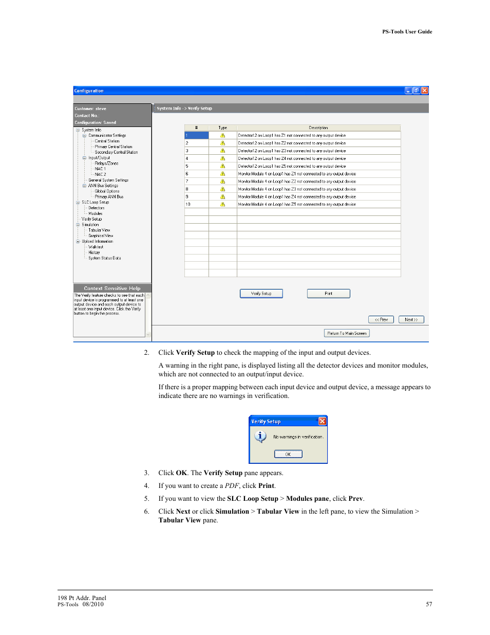 Fire-Lite PS-Tools MS-9200UDLS User Manual | Page 65 / 112