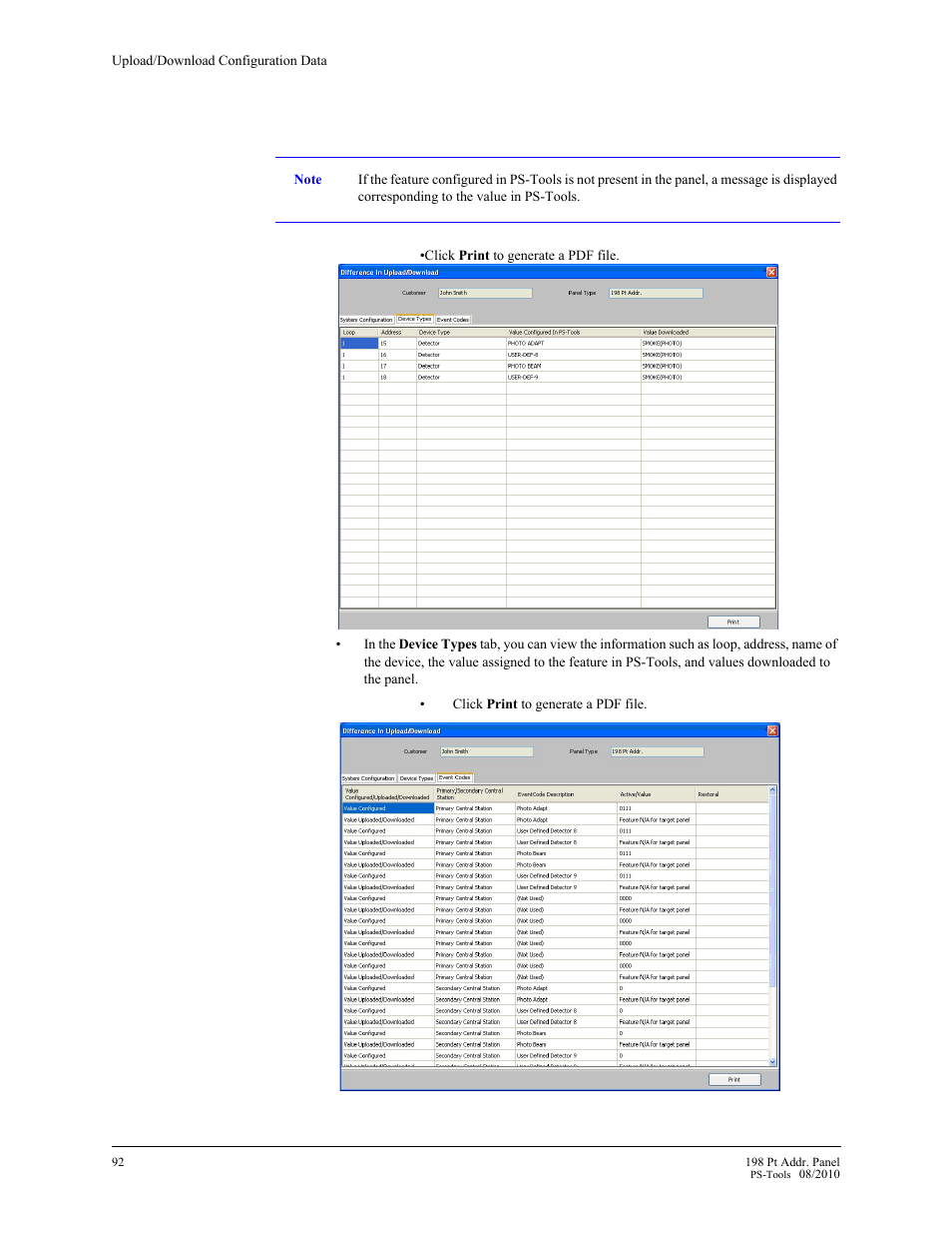 Fire-Lite PS-Tools MS-9200UDLS User Manual | Page 98 / 112