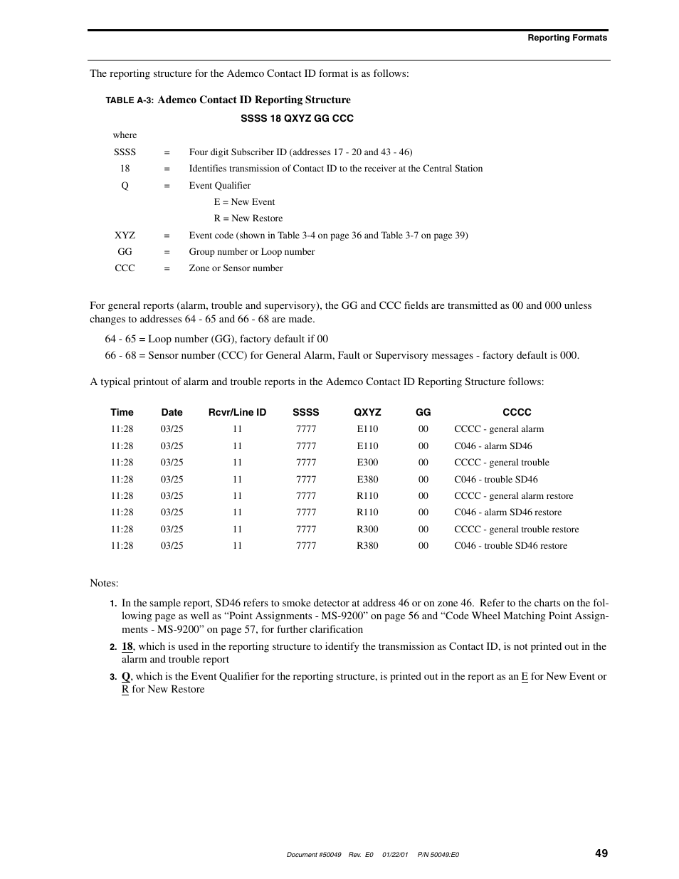 Fire-Lite UDACT-F Universal Digital Alarm Communicator Transmitter User Manual | Page 49 / 68