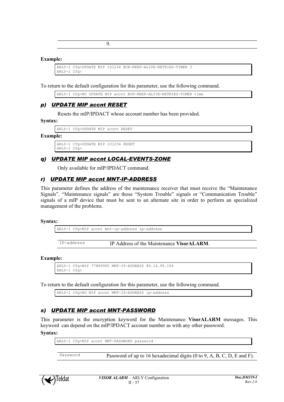 SilentKnight VisorAlarm ARLY Interface User Manual | Page 62 / 97