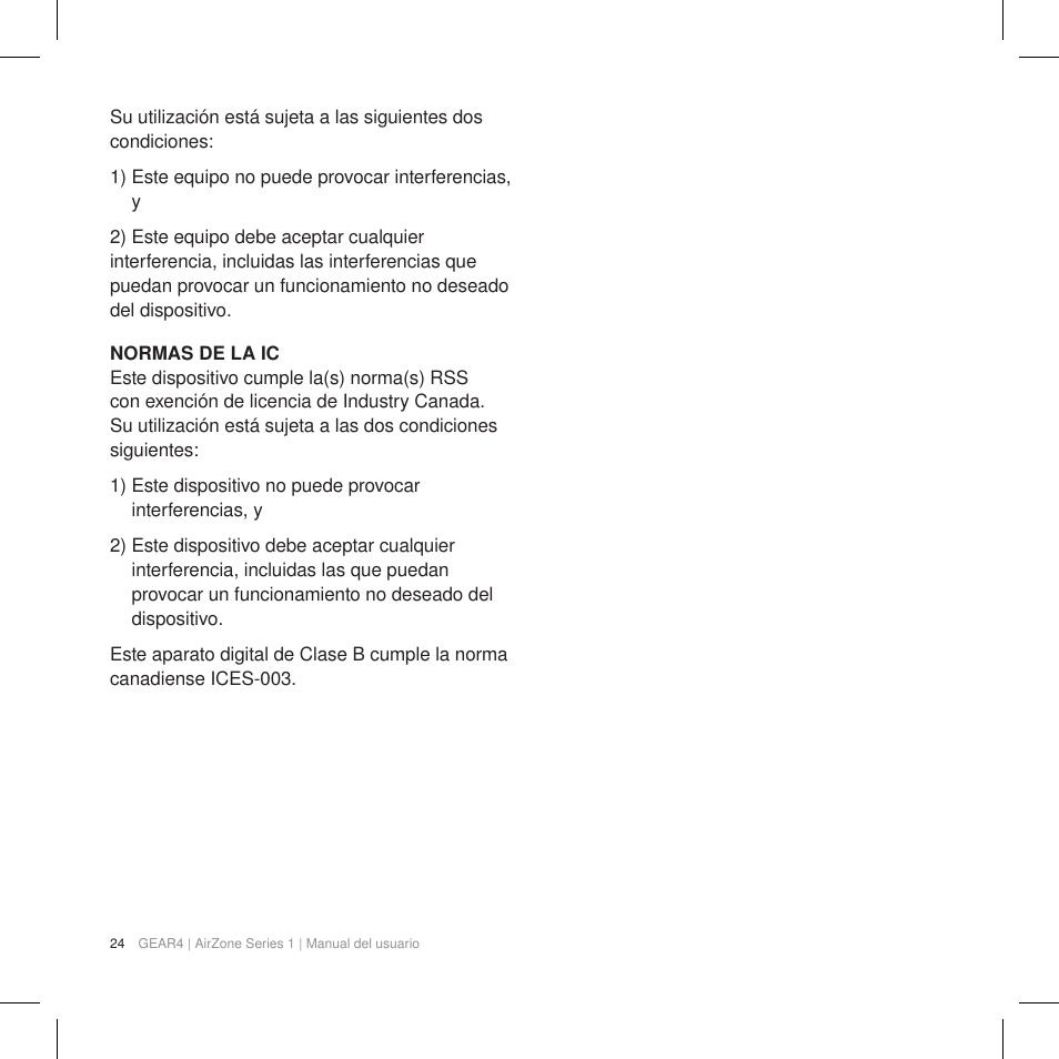 GEAR4 AirZone Series 1 User Manual | Page 26 / 62