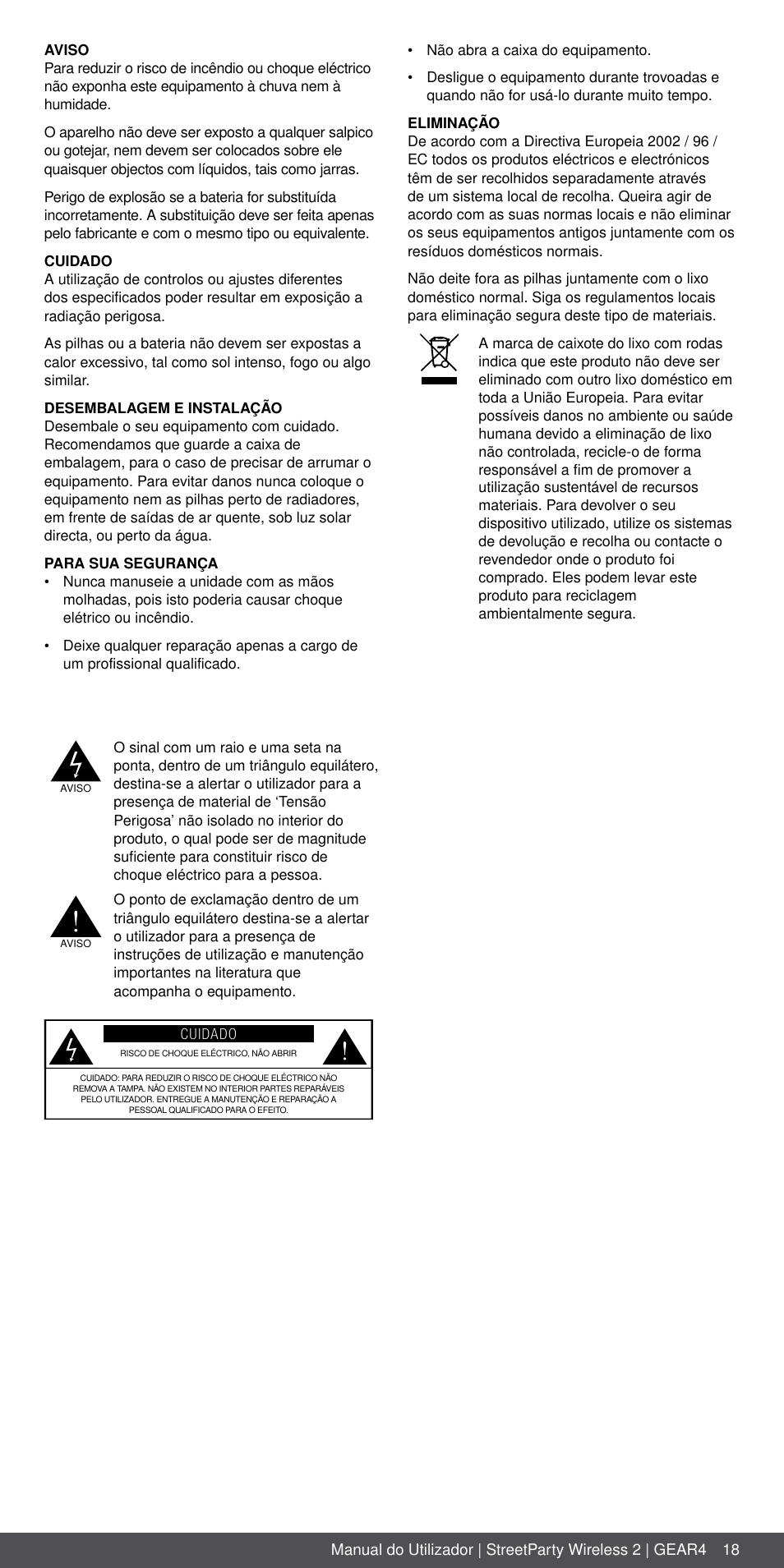 GEAR4 StreetParty Wireless 2 User Manual | Page 18 / 46