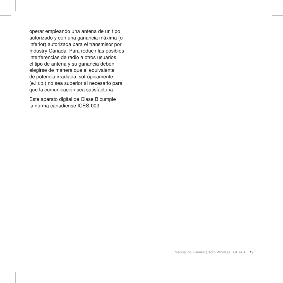 GEAR4 Xorb Wireless User Manual | Page 20 / 50