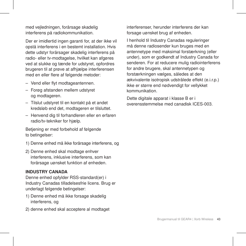 GEAR4 Xorb Wireless User Manual | Page 44 / 50