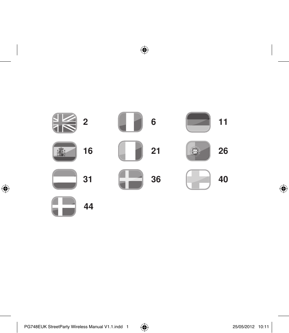 GEAR4 StreetParty Wireless User Manual | Page 4 / 56