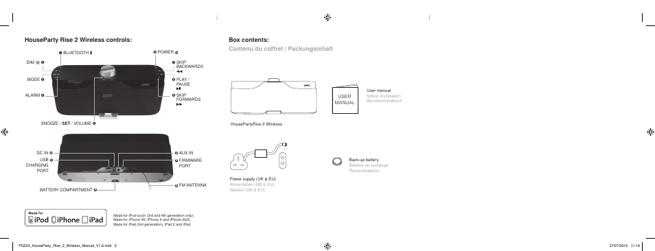 GEAR4 HouseParty Rise 2 Wireless User Manual | Page 81 / 81