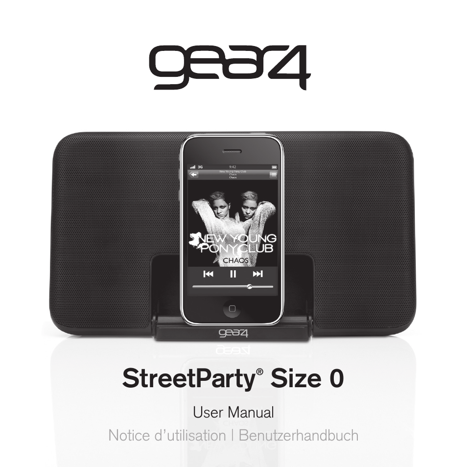 GEAR4 StreetParty Size 0 User Manual | 45 pages