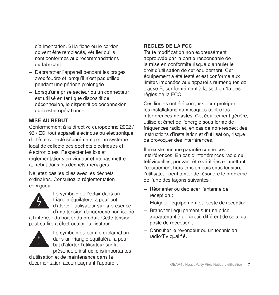 GEAR4 HouseParty View User Manual | Page 10 / 42