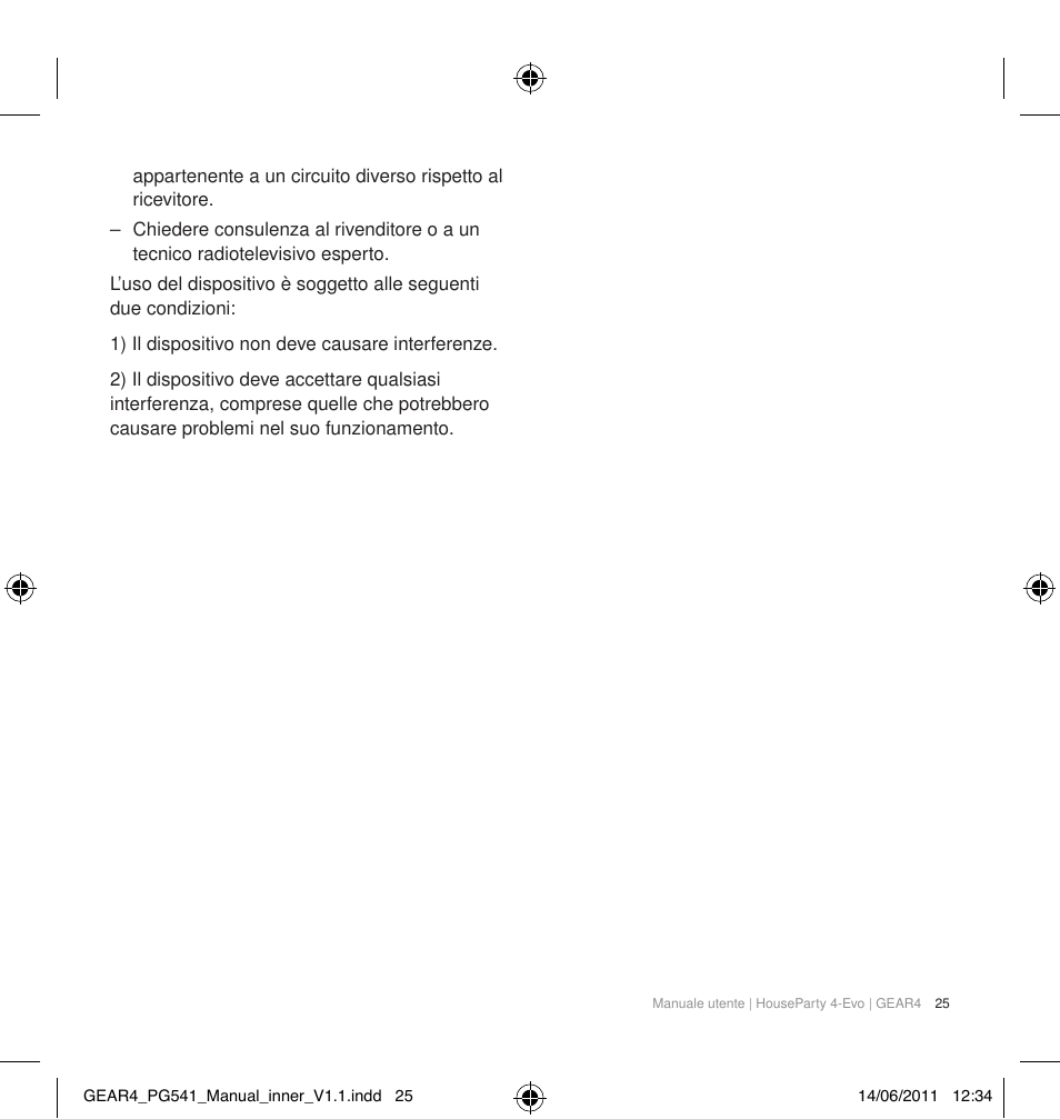 GEAR4 HouseParty 4 EVO User Manual | Page 26 / 49