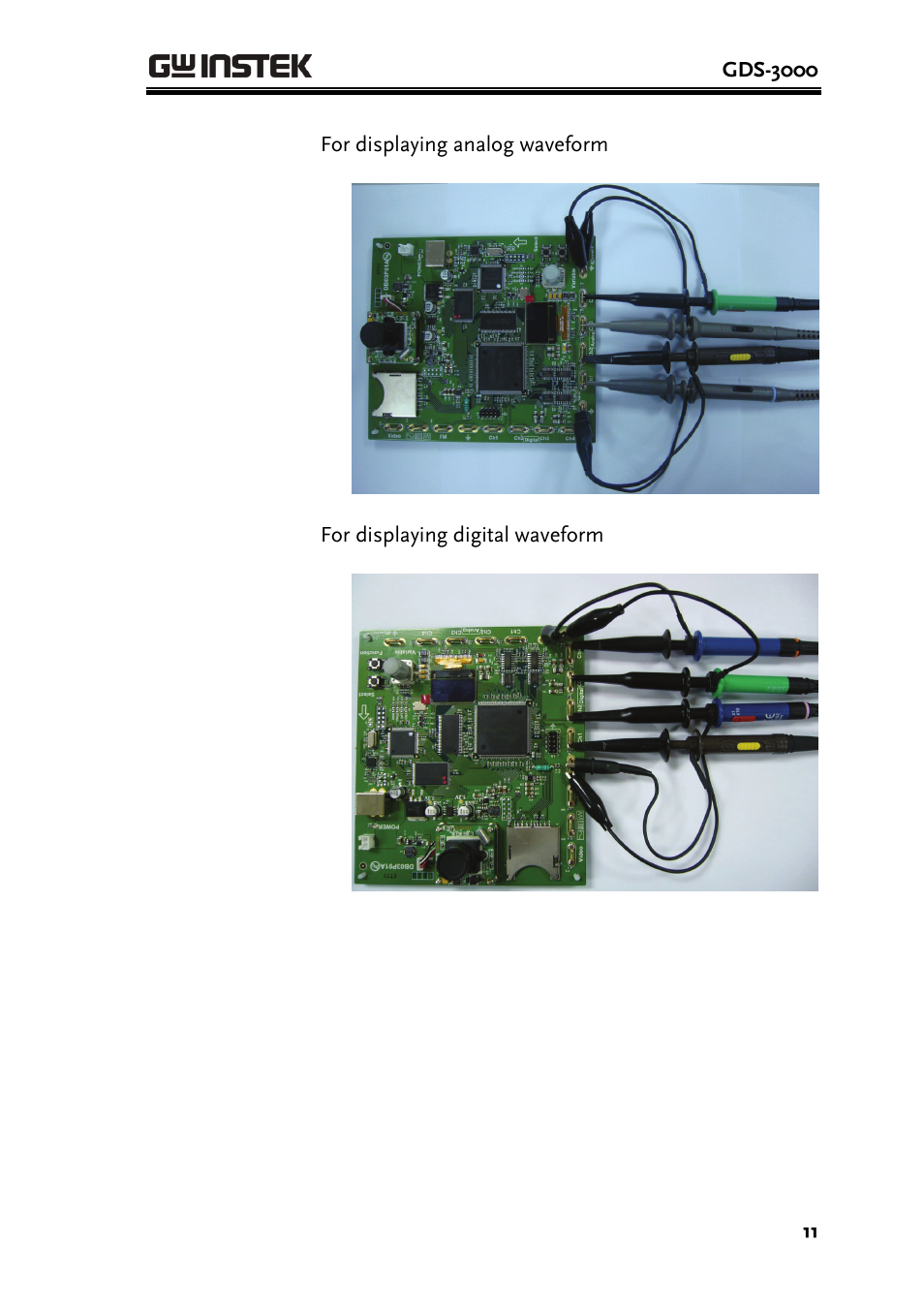 GW Instek GDB-03 User Manual | Page 13 / 99