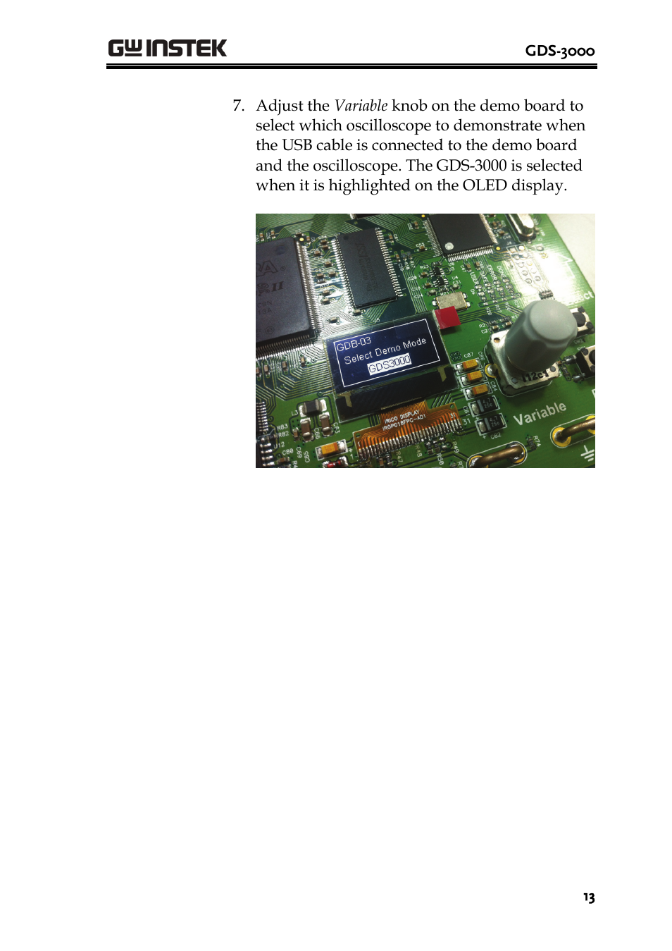 GW Instek GDB-03 User Manual | Page 15 / 99