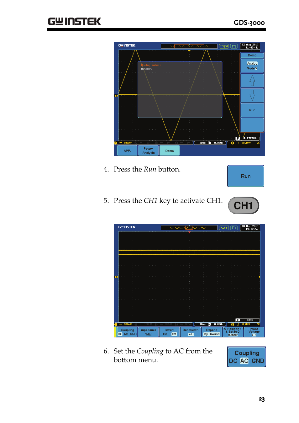 GW Instek GDB-03 User Manual | Page 25 / 99