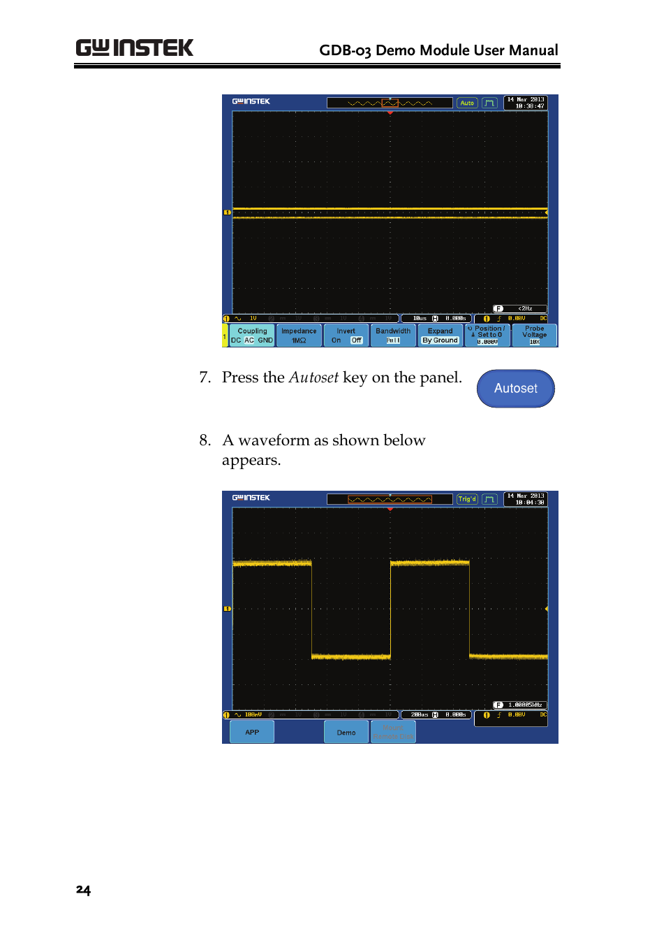 GW Instek GDB-03 User Manual | Page 26 / 99