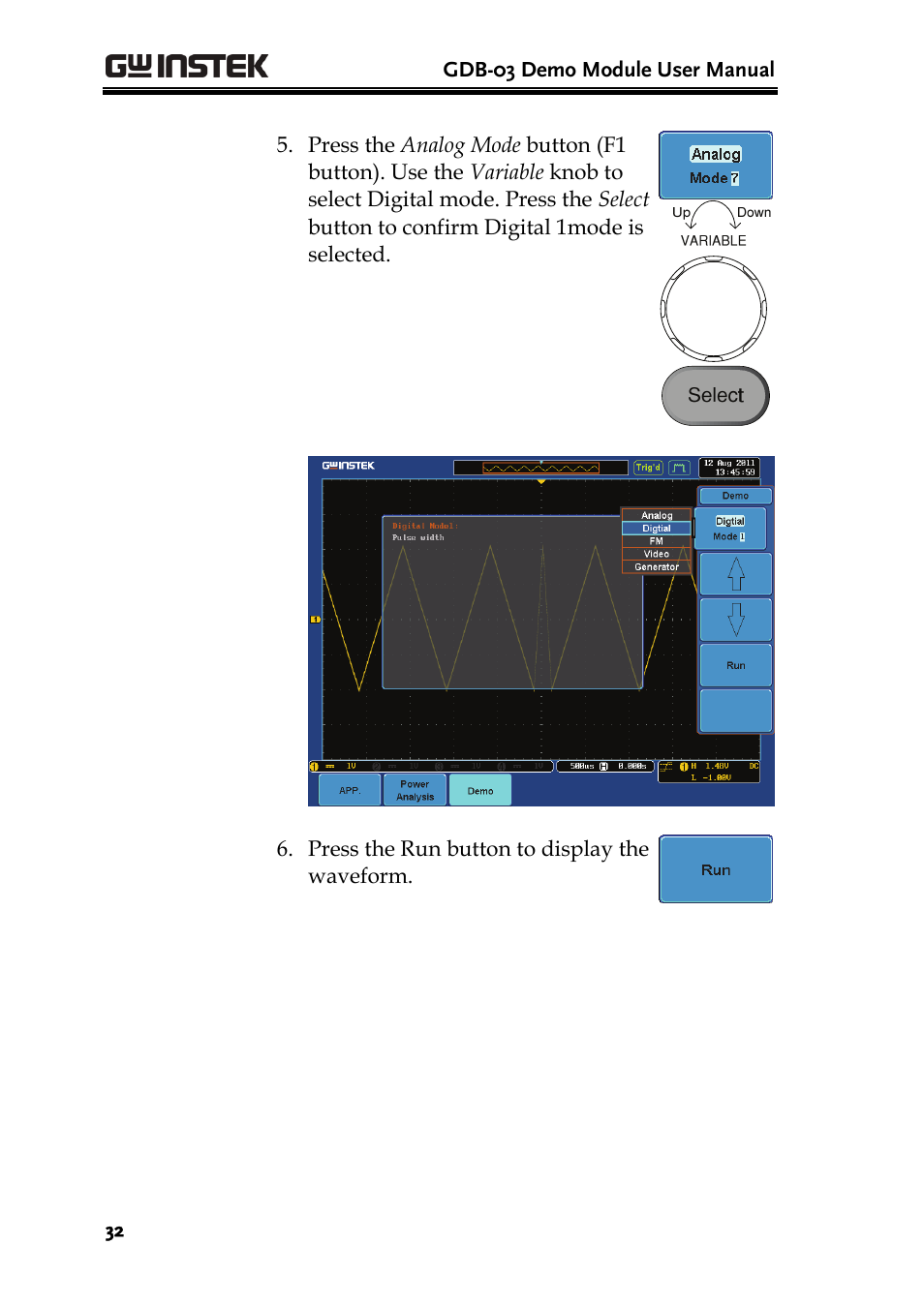 GW Instek GDB-03 User Manual | Page 34 / 99