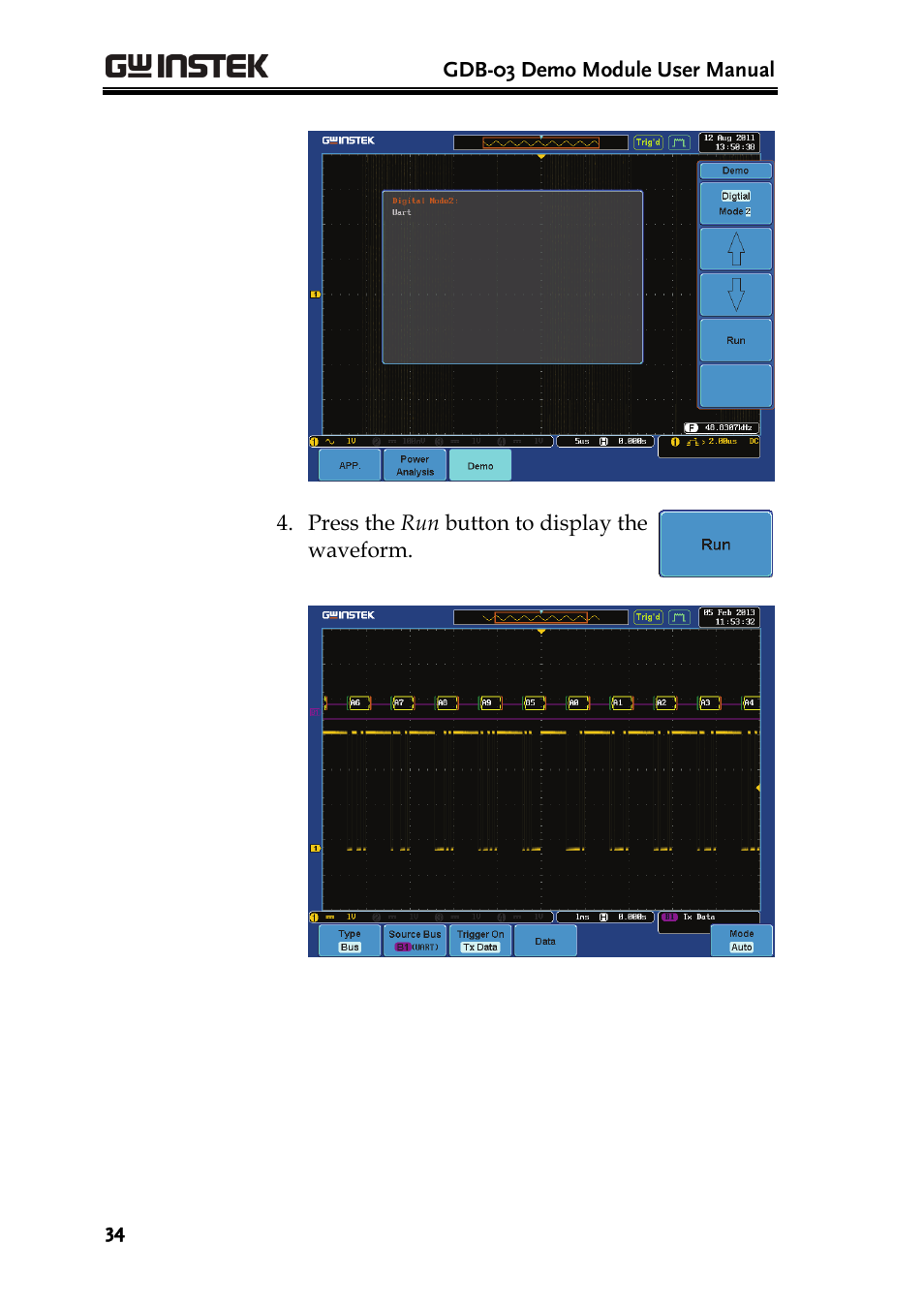 GW Instek GDB-03 User Manual | Page 36 / 99