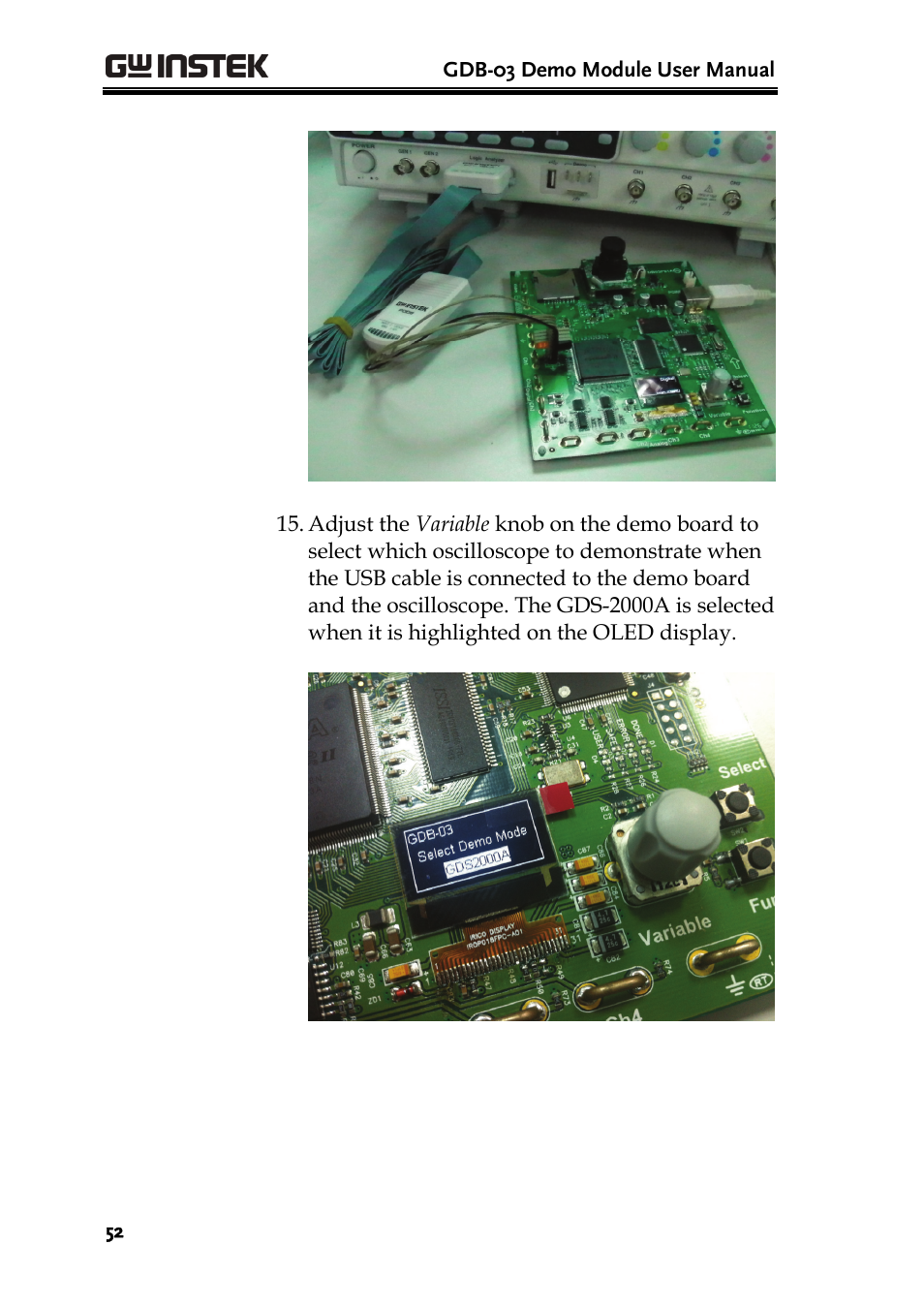 GW Instek GDB-03 User Manual | Page 54 / 99