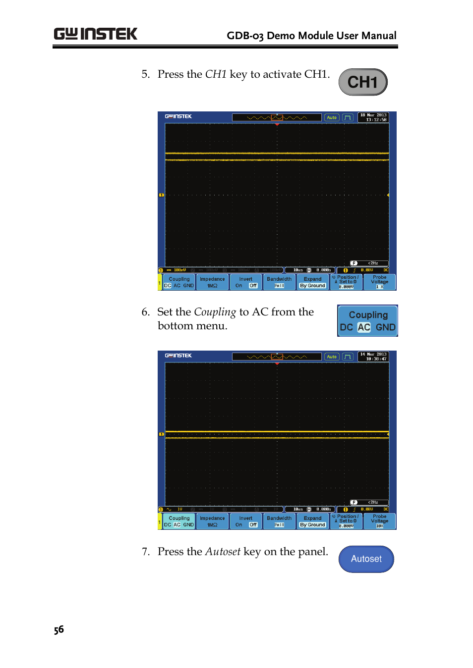 GW Instek GDB-03 User Manual | Page 58 / 99