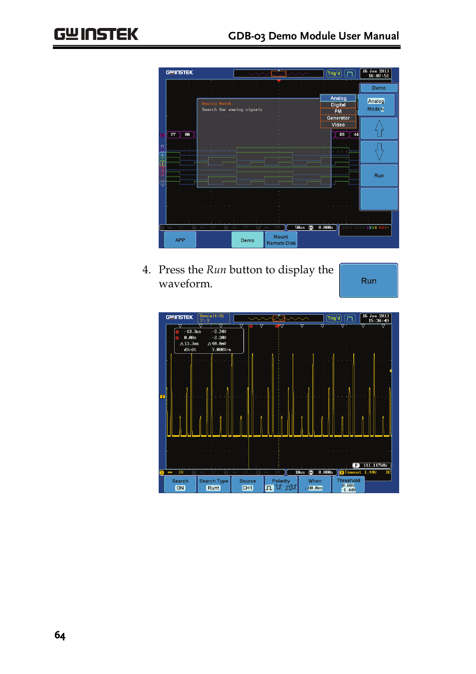 GW Instek GDB-03 User Manual | Page 66 / 99