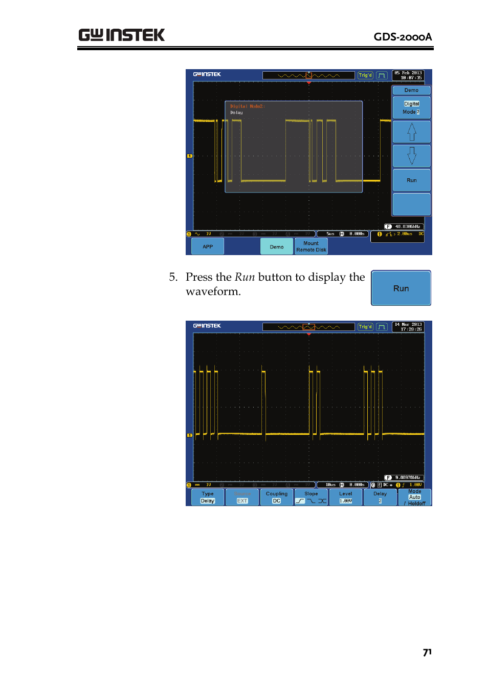 GW Instek GDB-03 User Manual | Page 73 / 99