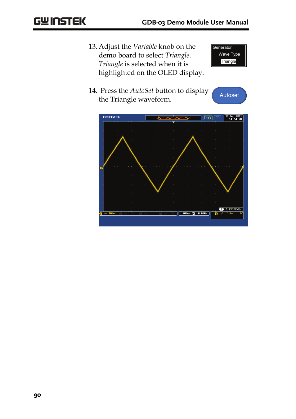 GW Instek GDB-03 User Manual | Page 92 / 99