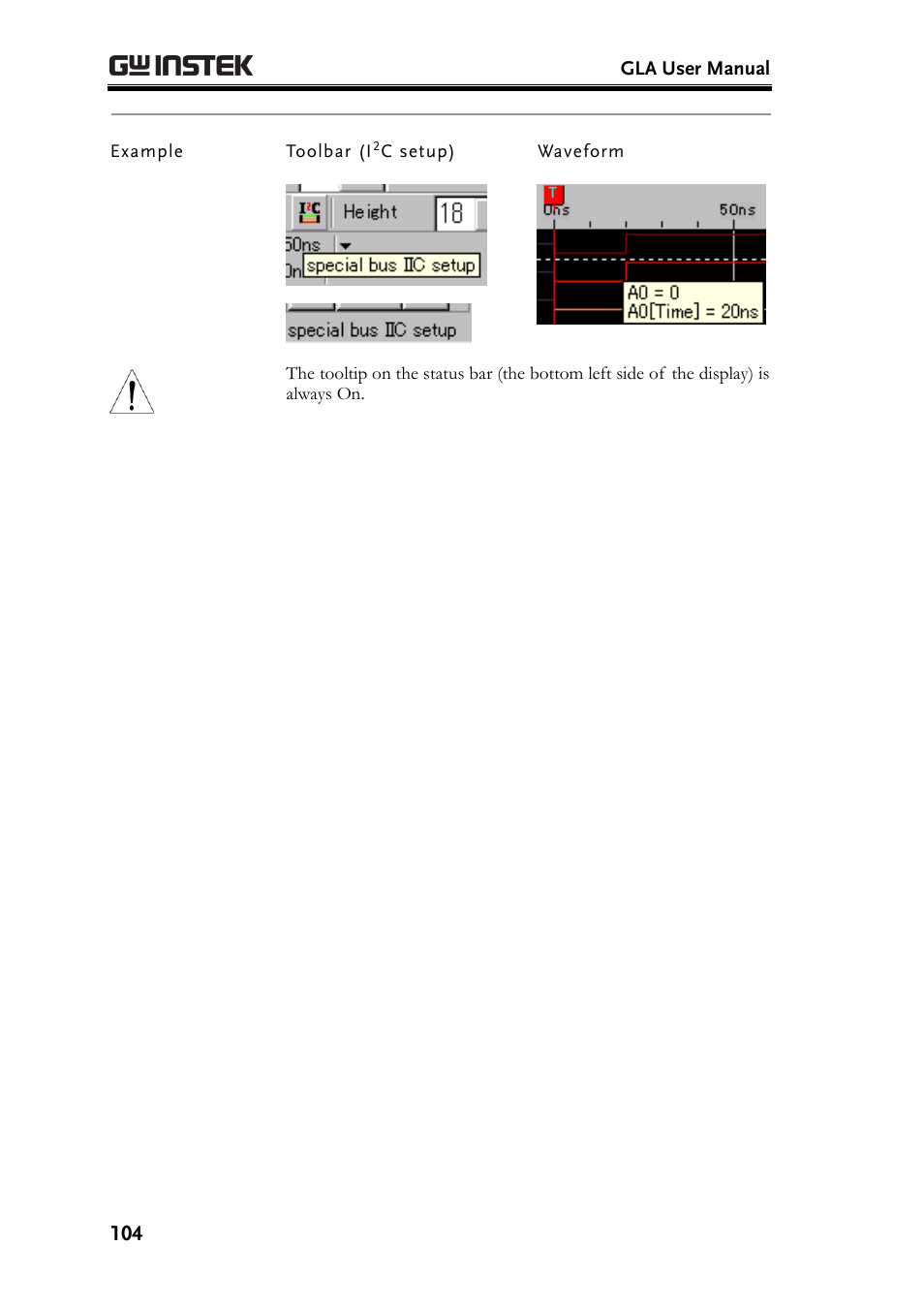 GW Instek GLA-1000 Series User Manual User Manual | Page 104 / 111