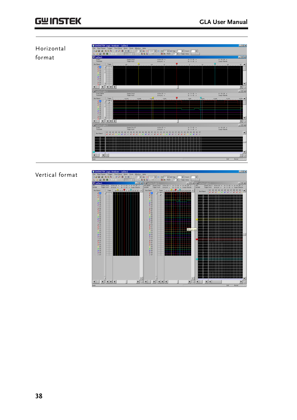 GW Instek GLA-1000 Series User Manual User Manual | Page 38 / 111