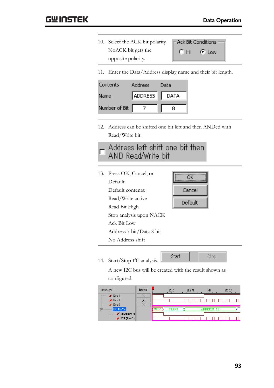 GW Instek GLA-1000 Series User Manual User Manual | Page 93 / 111