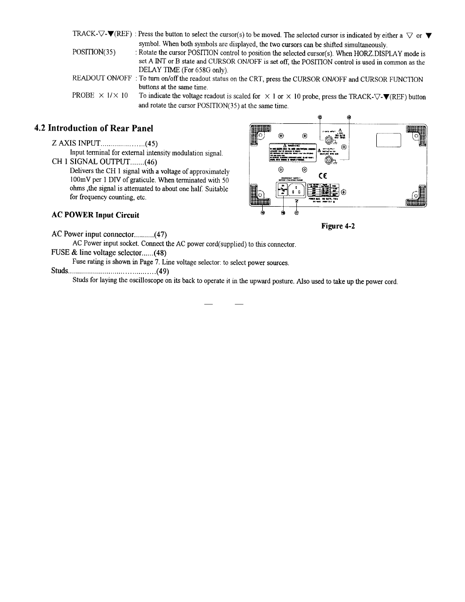 GW Instek GOS-652G User Manual | Page 21 / 36