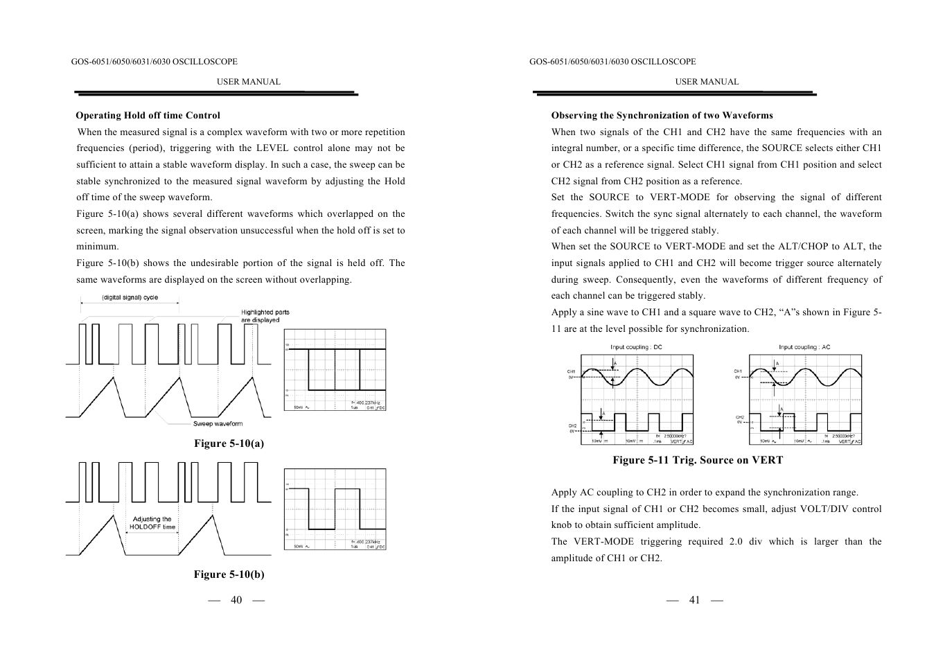 GW Instek GOS-6000 Series User Manual | Page 23 / 27