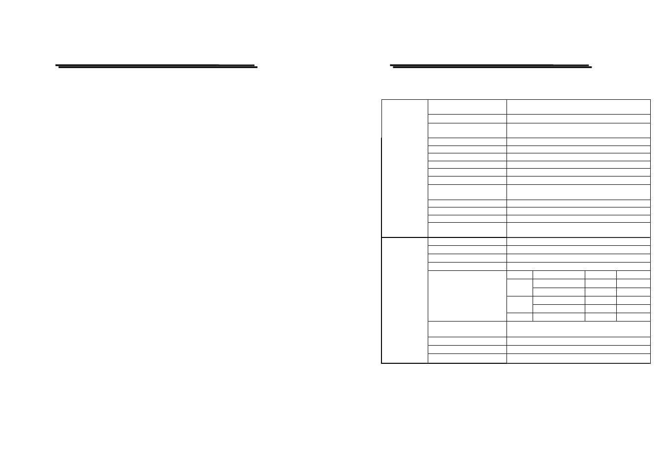 Technical specifications | GW Instek GOS-6103C User Manual | Page 4 / 30