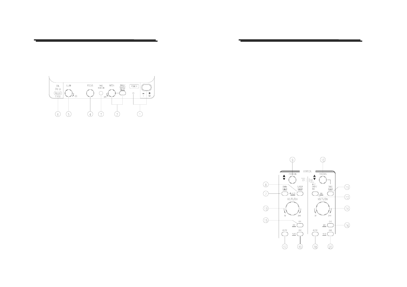 GW Instek GOS-6103C User Manual | Page 8 / 30