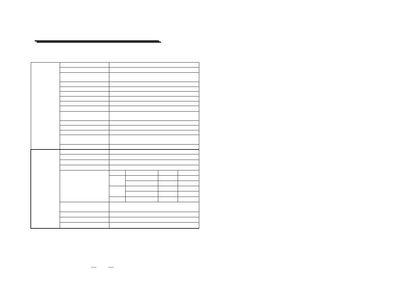 Technical specifications | GW Instek GOS-6100 Series User Manual | Page 5 / 30