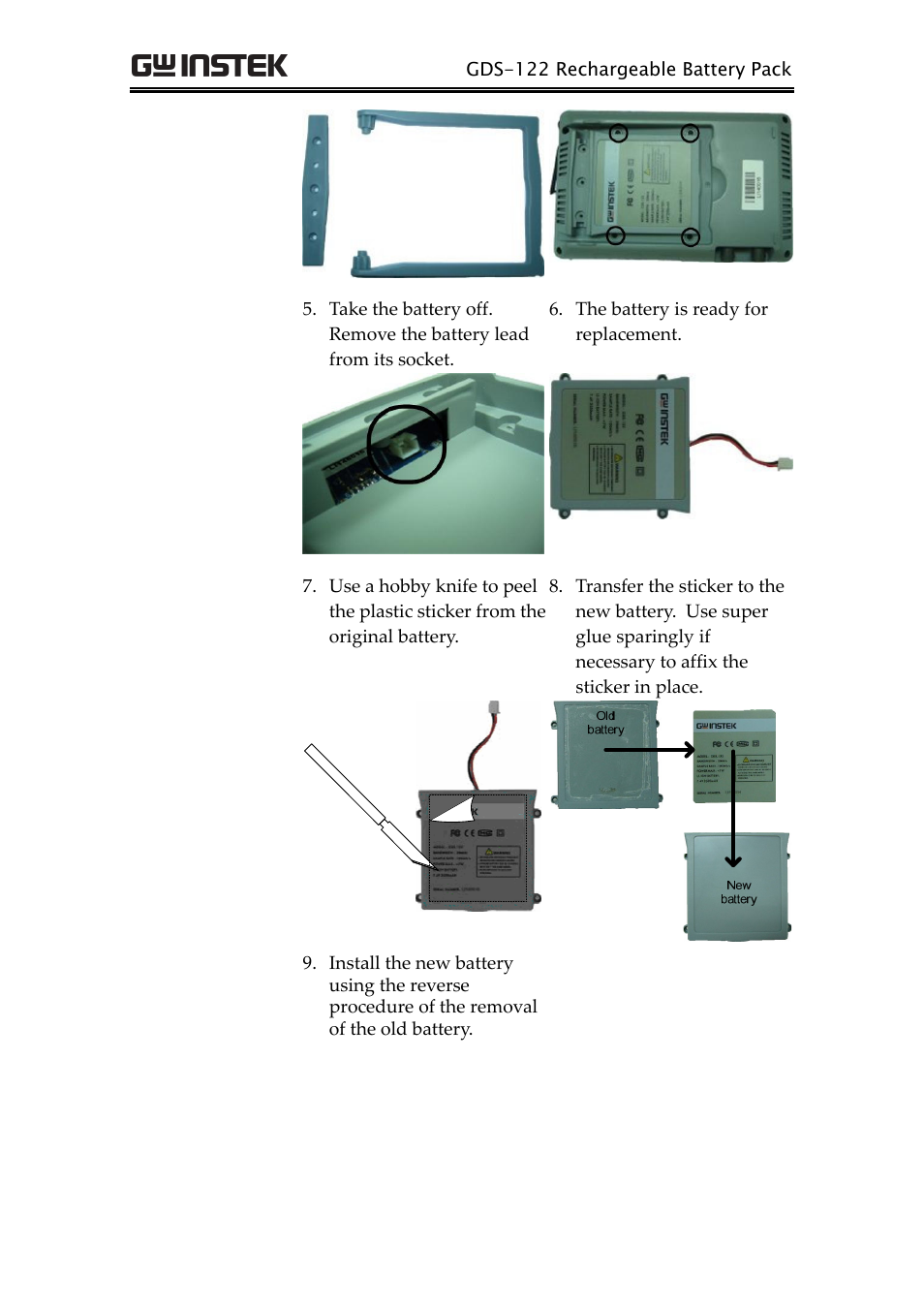GW Instek GDS-122 Installation Guide User Manual | Page 3 / 4